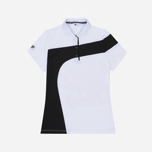 Fila Golf Single S/S Women's Polo Shirts - White,NZ 390-5897